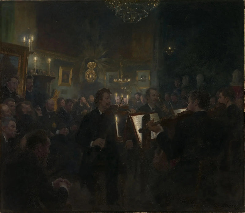 ดนตรีในสตูดิโอ - Peder Severin Krøyer