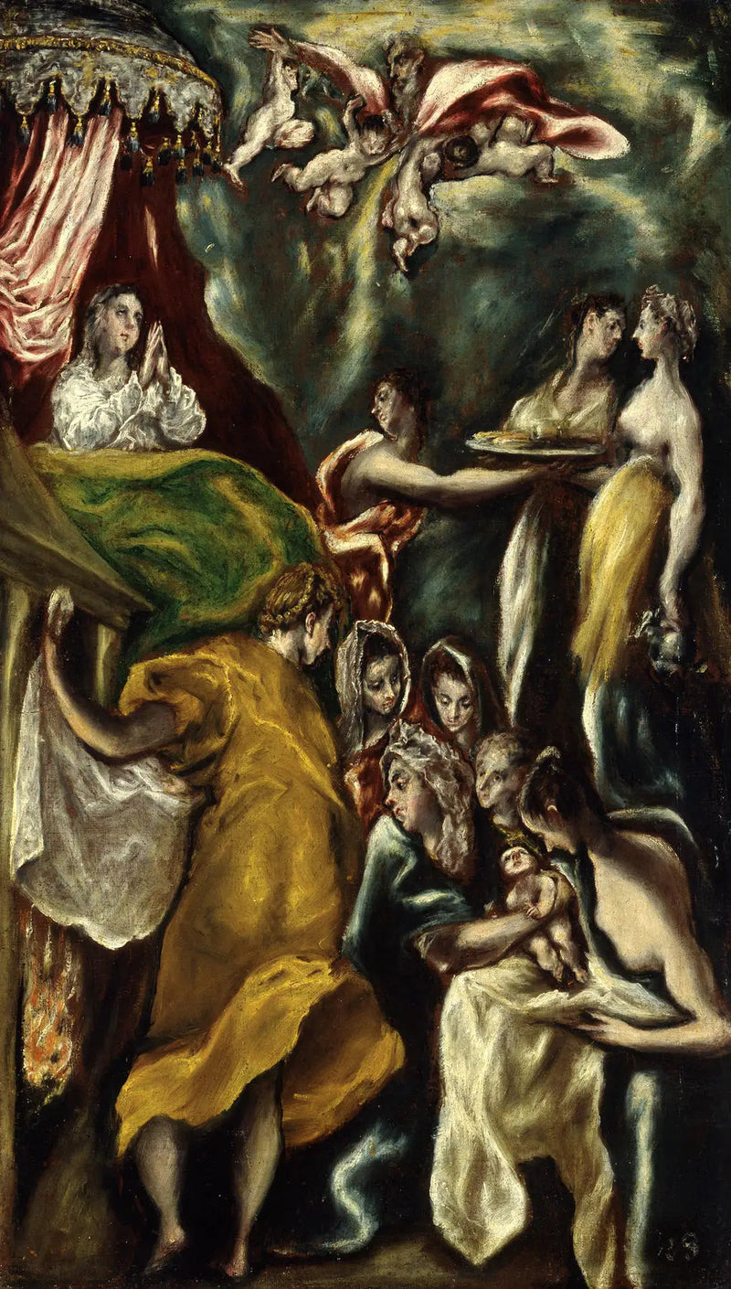 Naissance de Marie - El Greco
กำเนิดของมารีย์ - เอล เกรโก