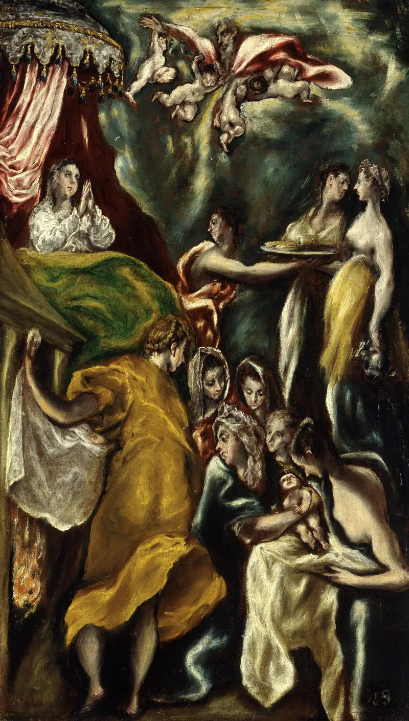 Naissance de Marie - El Greco
กำเนิดของมารีย์ - เอล เกรโก
