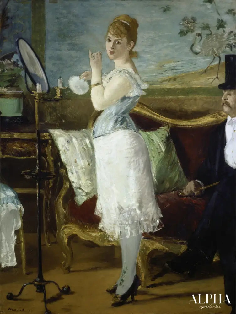 Nana - Edouard Manet - Reproductions de tableaux et peintures haut de gamme