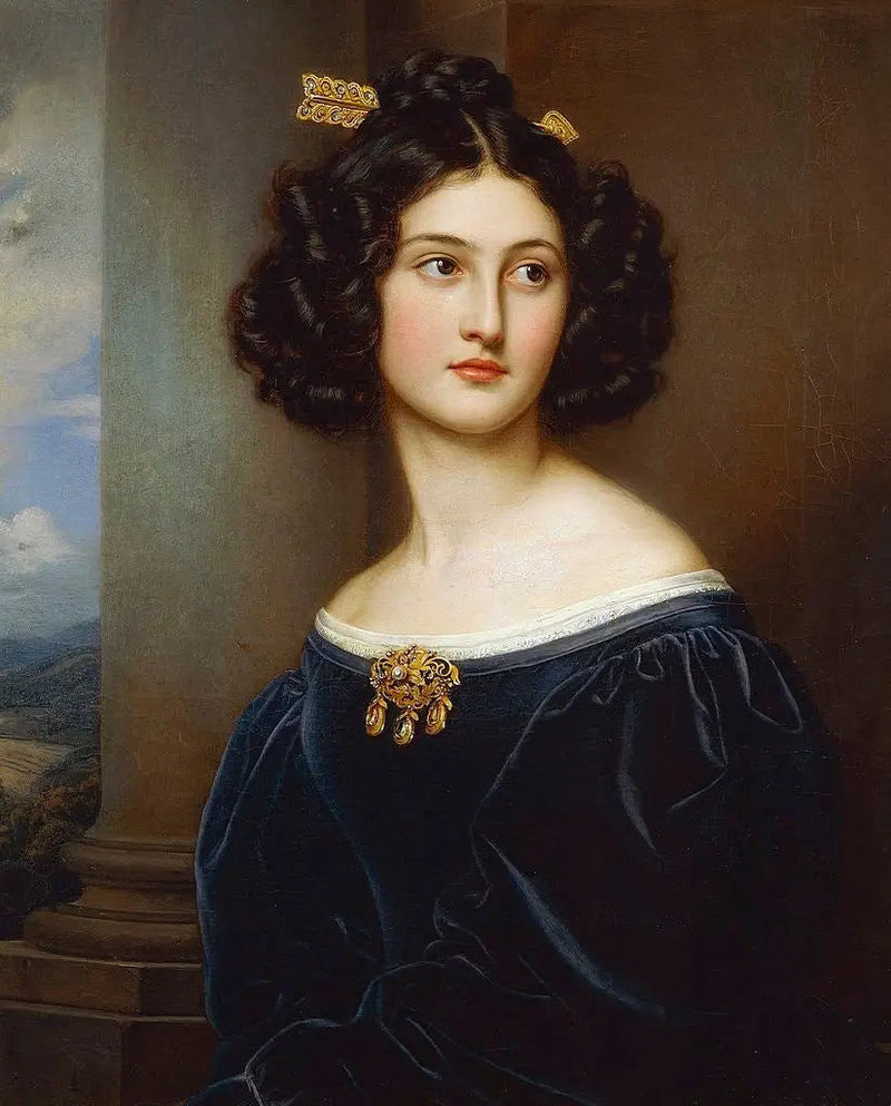 นานเน็ต คาวล่า (1812-1876) - โจเซฟ คาร์ล สตีเลอร์