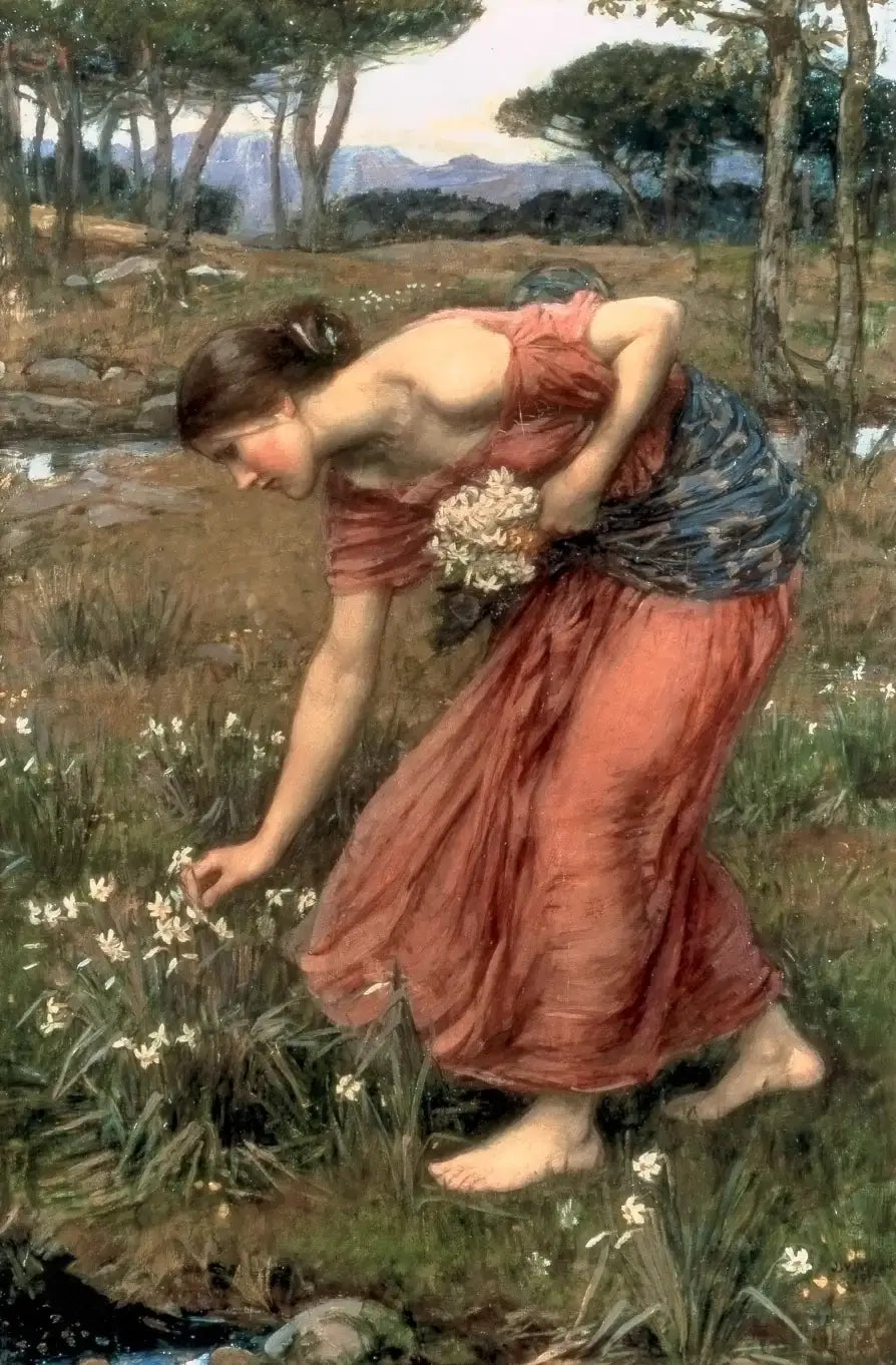 Reproduction du tableau « Narcisse - John William Waterhouse » par Alpha Reproduction en peinture à l’huile