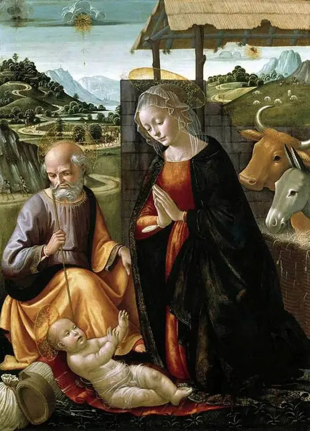 ภาพประสูติ - Domenico Ghirlandaio