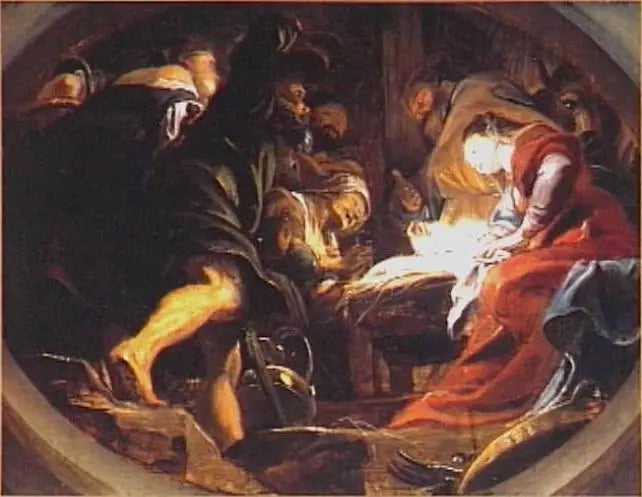 Nativité - Peter Paul Rubens image 1 reproduction d’œuvre d’art à l’huile