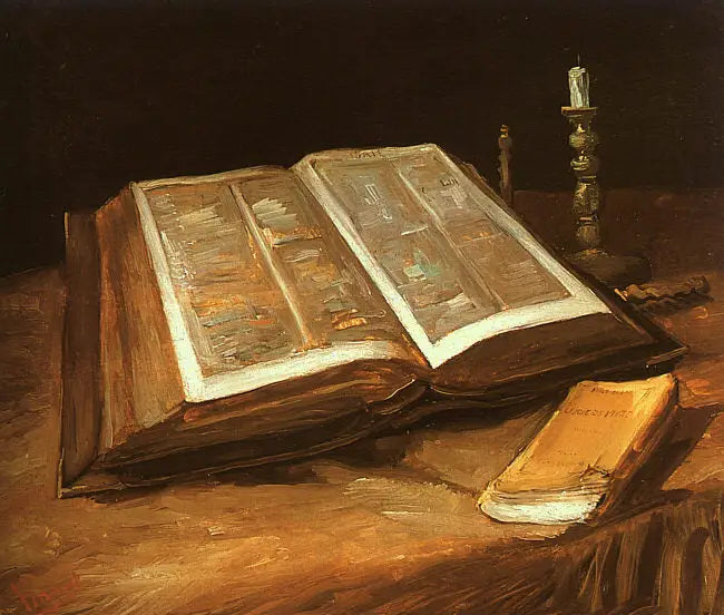 ภาพนิ่งกับพระคัมภีร์ - Vincent van Gogh