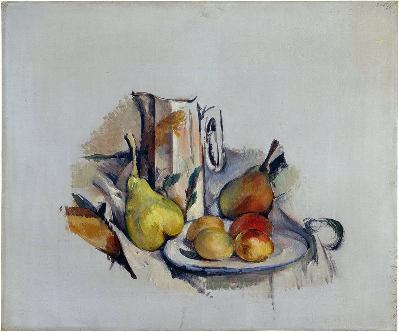 ภาพนิ่งกับเหยือก - Paul Cézanne