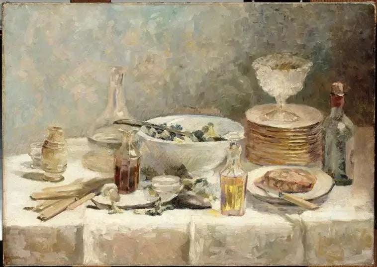 ศิลปะแนวธรรมชาติไร้ชีวิตกับสลัด - Édouard Vuillard