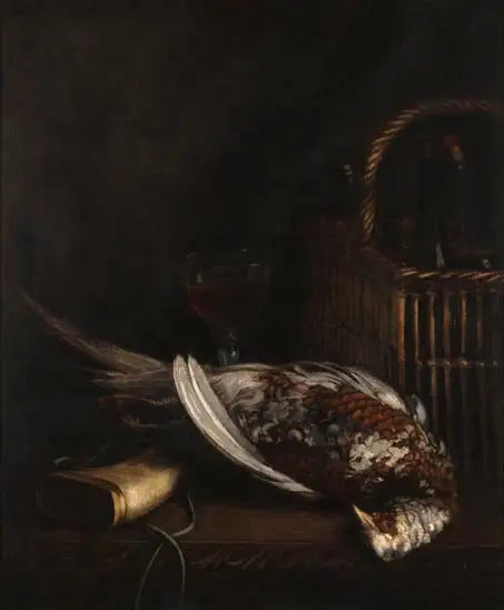 ภาพนิ่งกับไก่ฟ้า - Claude Monet