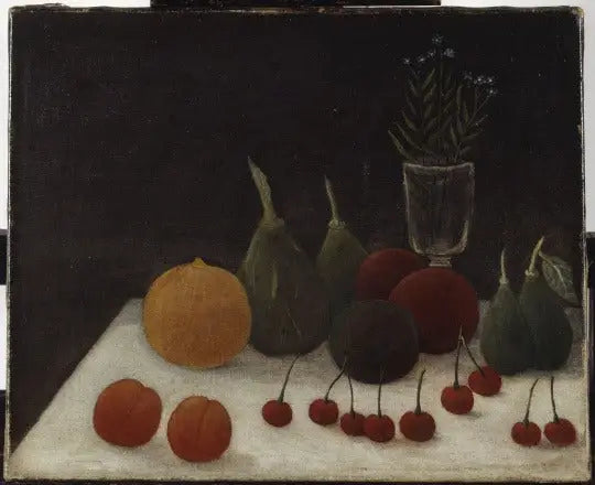 Nature morte aux cerises - Henri Rousseau - Alpha Reproduction