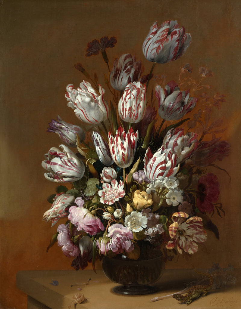 Nature morte aux fleurs - Hans Gillisz. Bollongier