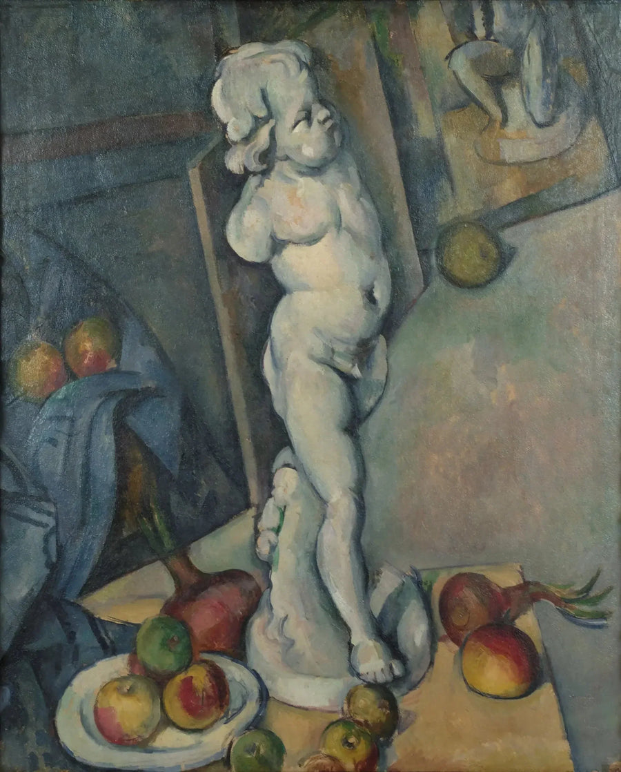 ภาพนิ่งพร้อมรูปปั้นรัก - Paul Cézanne