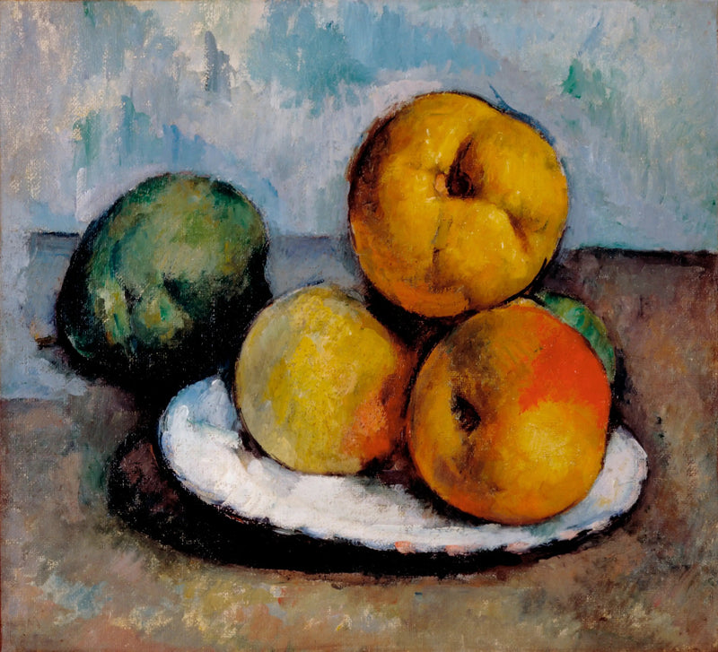 ภาพนิ่งพร้อมแอปเปิ้ล - Paul Cézanne