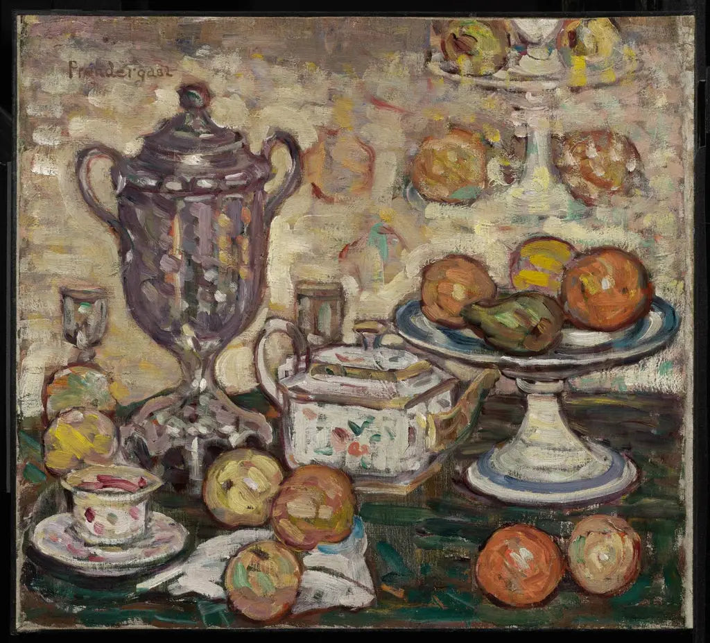 Nature morte - Maurice Prendergast image 1 reproduction réalisée par Alpha Reproduction