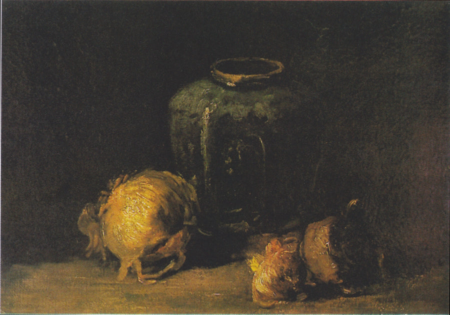 ภาพนิ่งพร้อมหม้อขิงและหัวหอม - Vincent van Gogh