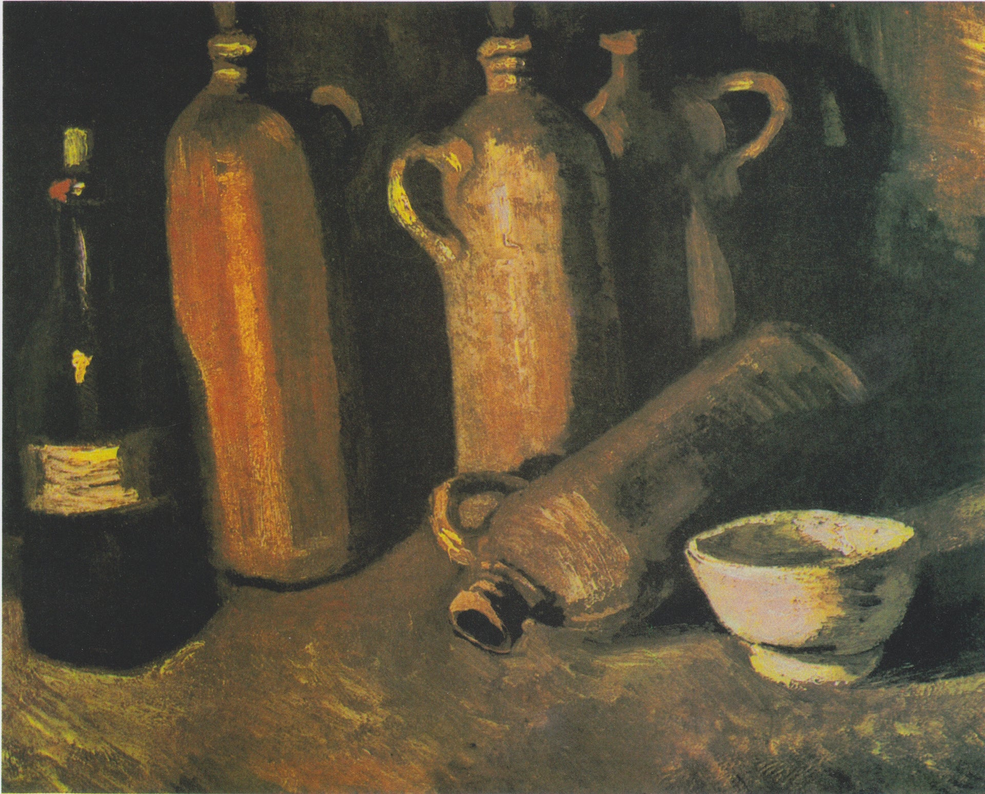 Nature morte aux quatre cruches F50 — Vincent van Gogh