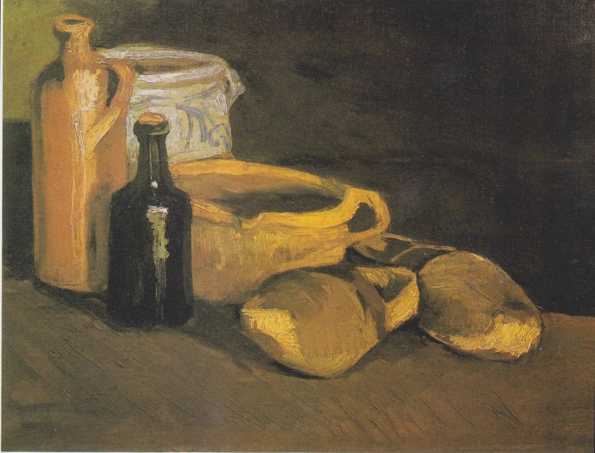 Nature morte aux sabots et poteries F54 — Vincent van Gogh
