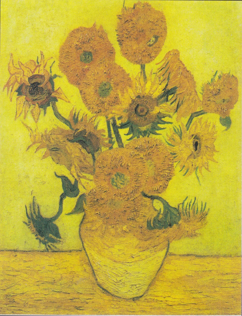 ภาพนิ่ง: แจกันพร้อมดอกทานตะวันสิบห้า - Vincent van Gogh