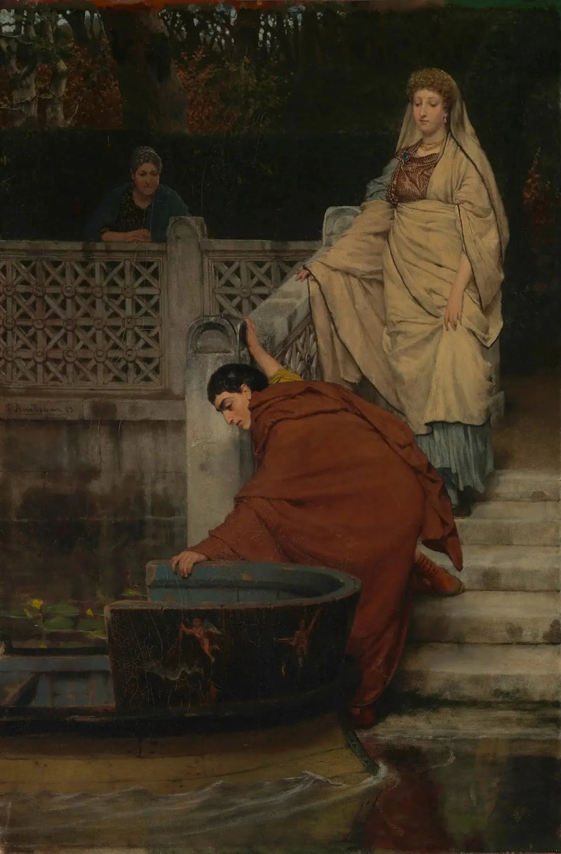 การเดินเรือเพื่อการพักผ่อน - Lawrence Alma-Tadema