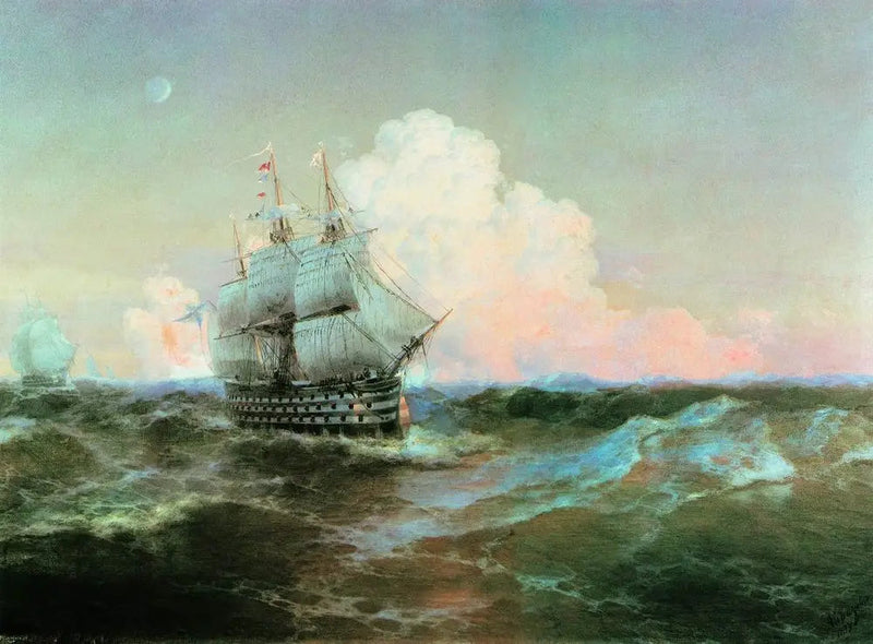 เรือ «Les Douze Apôtres» - Ivan Aïvazovski