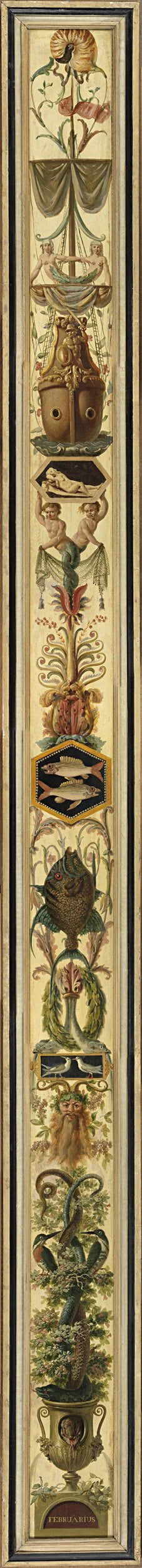 Neuf mois avec les signes du zodiaque : février avec le signe des Poissons - Jan Kamphuysen