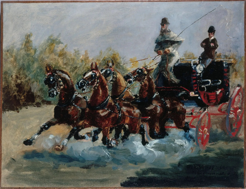 สวยงาม, ของที่ระลึกจาก Promenade des Anglais - Henri de Toulouse-Lautrec