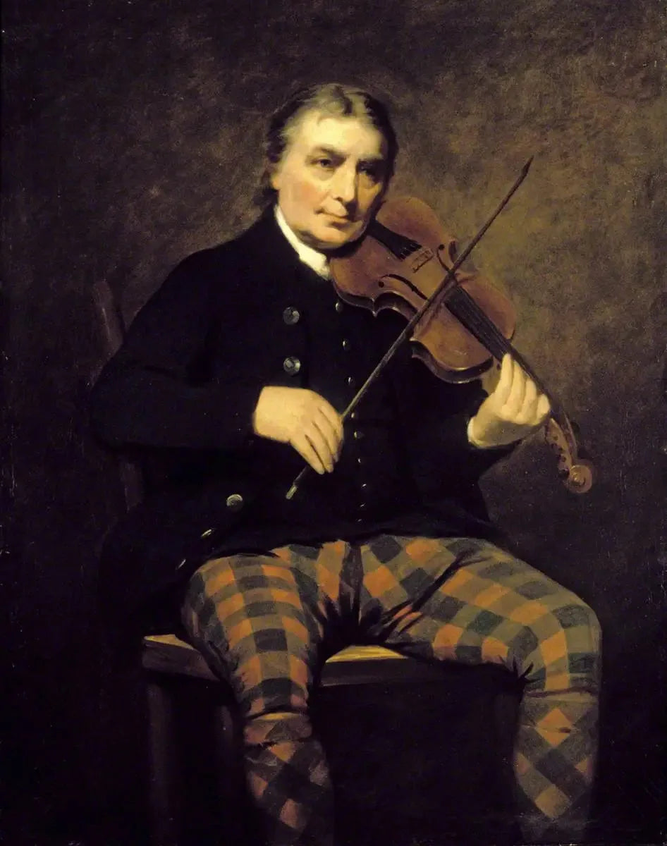 Niel Gow (1727–1807) - Henry Raeburn image 1 reproduction de peinture à l’huile