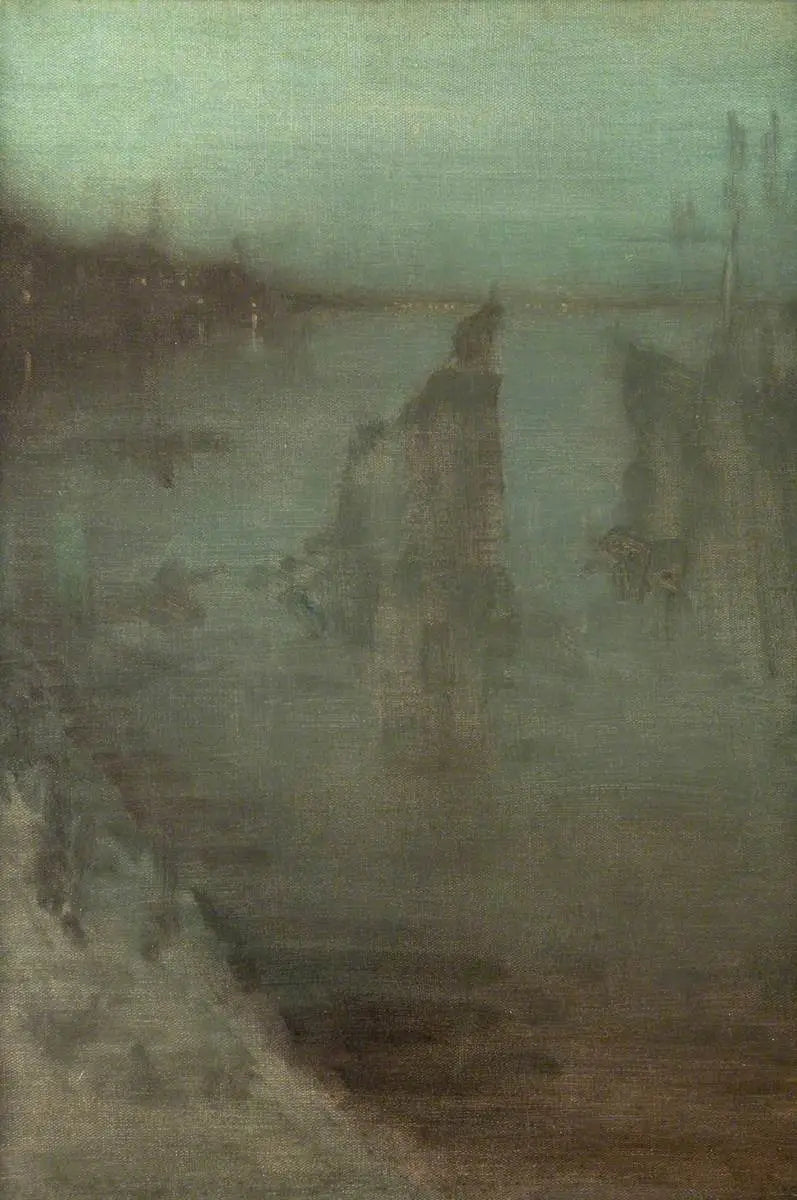 Nocturne - James Abbott McNeill Whistler image 1 reproduction réalisée par Alpha Reproduction