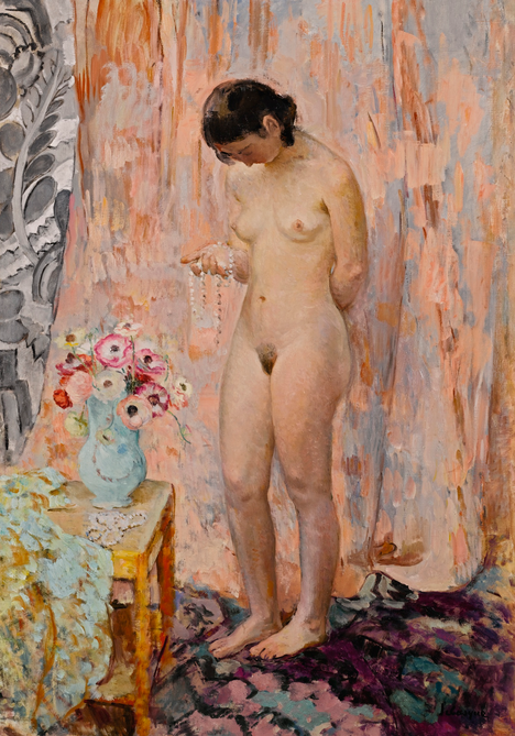 Nu au collier - Henri Lebasque