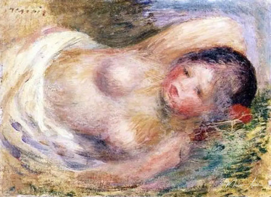 Nu couché de Pierre - Pierre-Auguste Renoir - Reproductions de tableaux et peintures haut de gamme