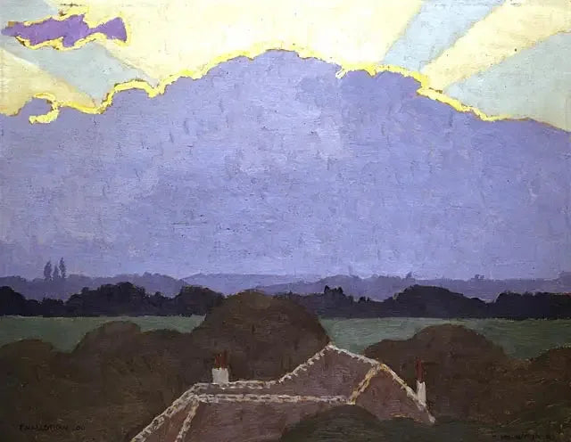 Nuage à Romanel - Félix Vallotton
ก้อนเมฆที่โรมาเนล - เฟลิกซ์ วัลล็อตตอน