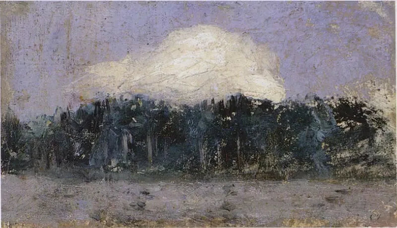 เมฆขาวบนป่าไม้ - Édouard Vuillard