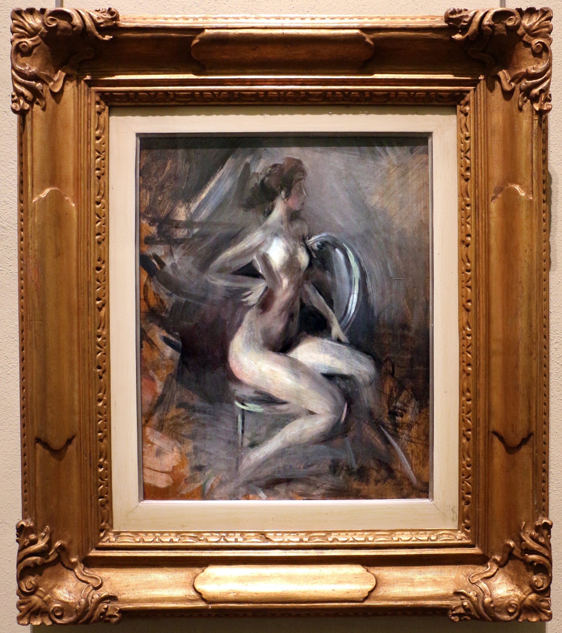 Nudine rapide - Giovanni Boldini image 1 reproduction artisanale de tableau