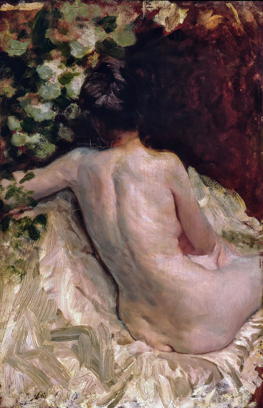 นูเดอโด (Léontine) - Giuseppe De Nittis