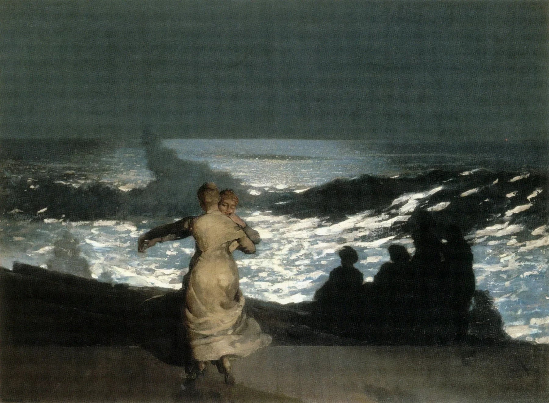 Nuit d'été - Winslow Homer image 1 reproduction réalisée par Alpha Reproduction