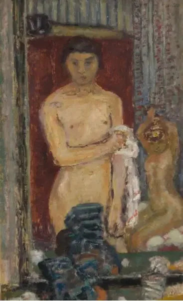 รูปเปลือยสะท้อนในกระจก - ปิแอร์ โบแนร์