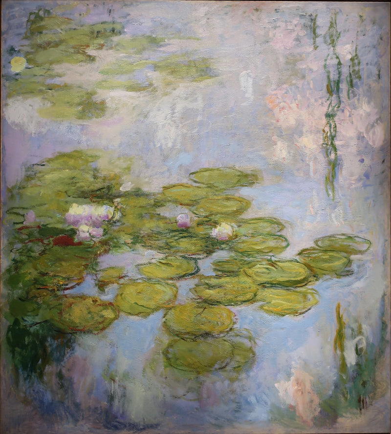 ดอกบัว Fondation Beyeler W1854 - Claude Monet