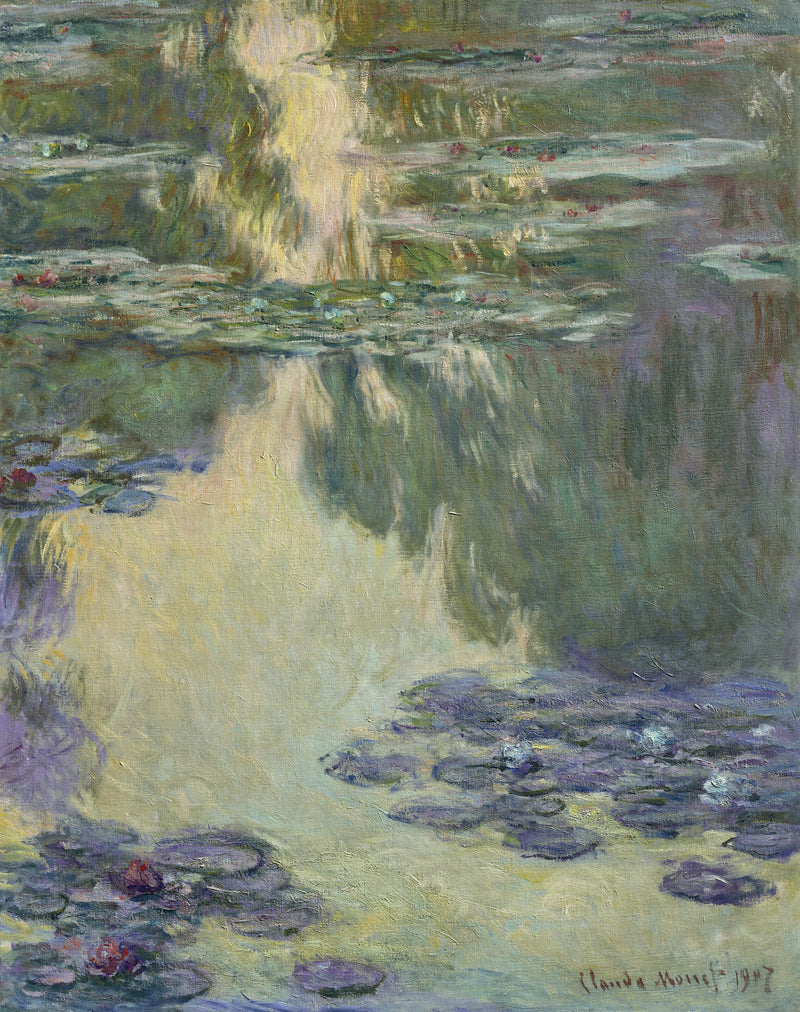 ดอกบัว W1706 คอลเลกชั่นคาวามูระเก่า - Claude Monet