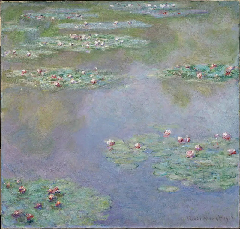ดอกบัว - Claude Monet