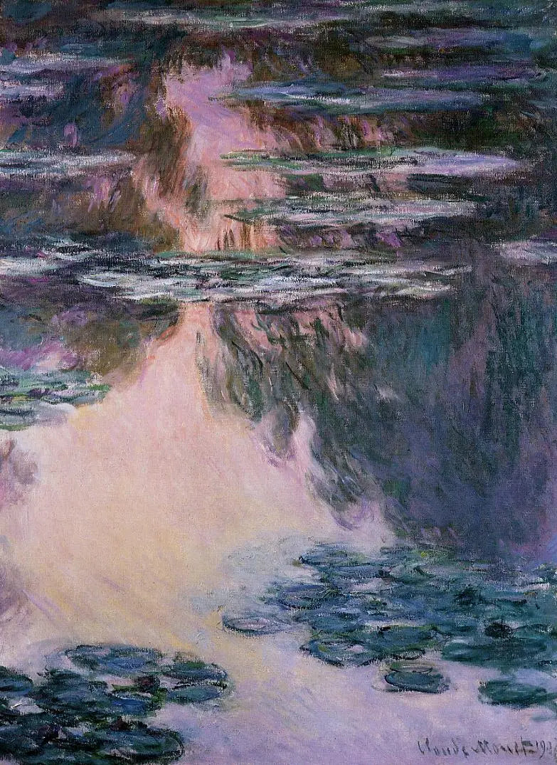 ดอกบัว - Claude Monet
