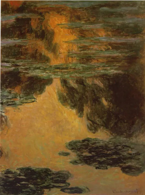 ดอกบัว - Claude Monet