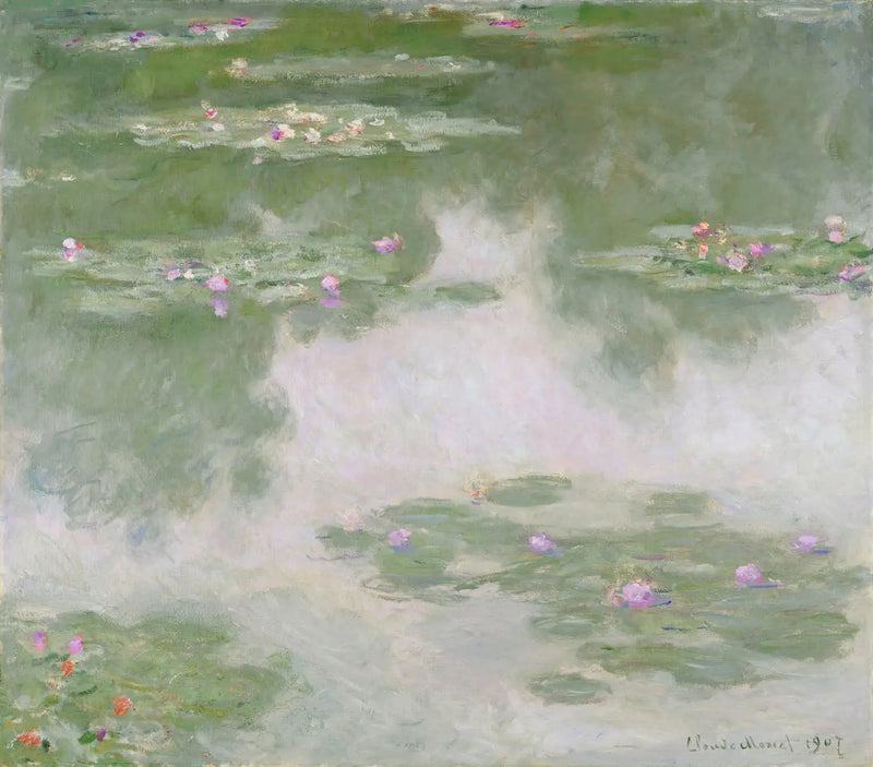 ดอกบัว - Claude Monet