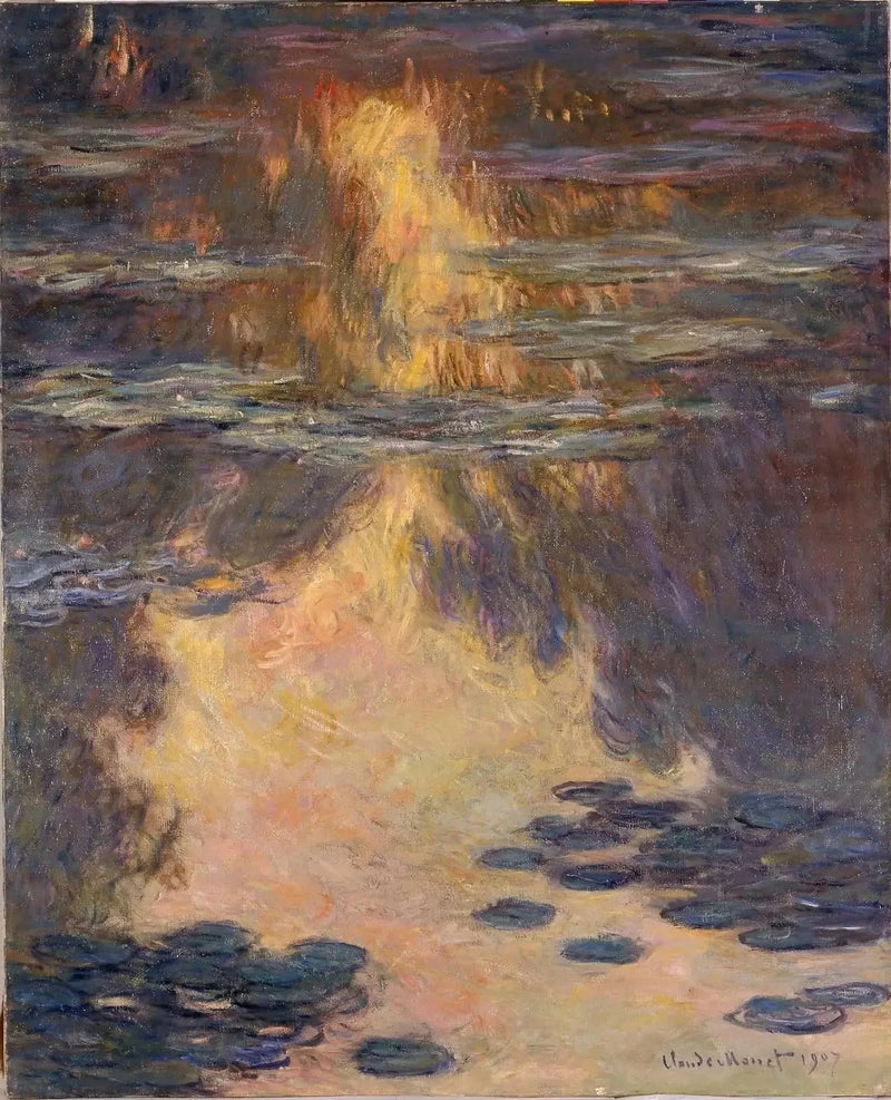 ดอกบัว, Kuboso W1713 - Claude Monet