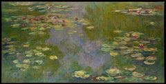 ดอกบัว พิพิธภัณฑ์เมโทรโพลิแทน W1891 - Claude Monet