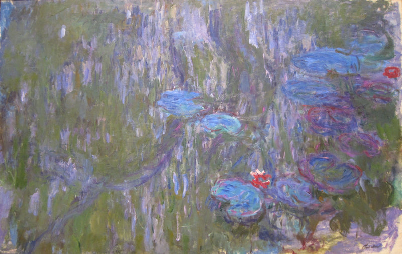 ดอกลิลลี่น้ำ, เงาสะท้อนของต้นวิลโลว์ร้องไห้ - Claude Monet