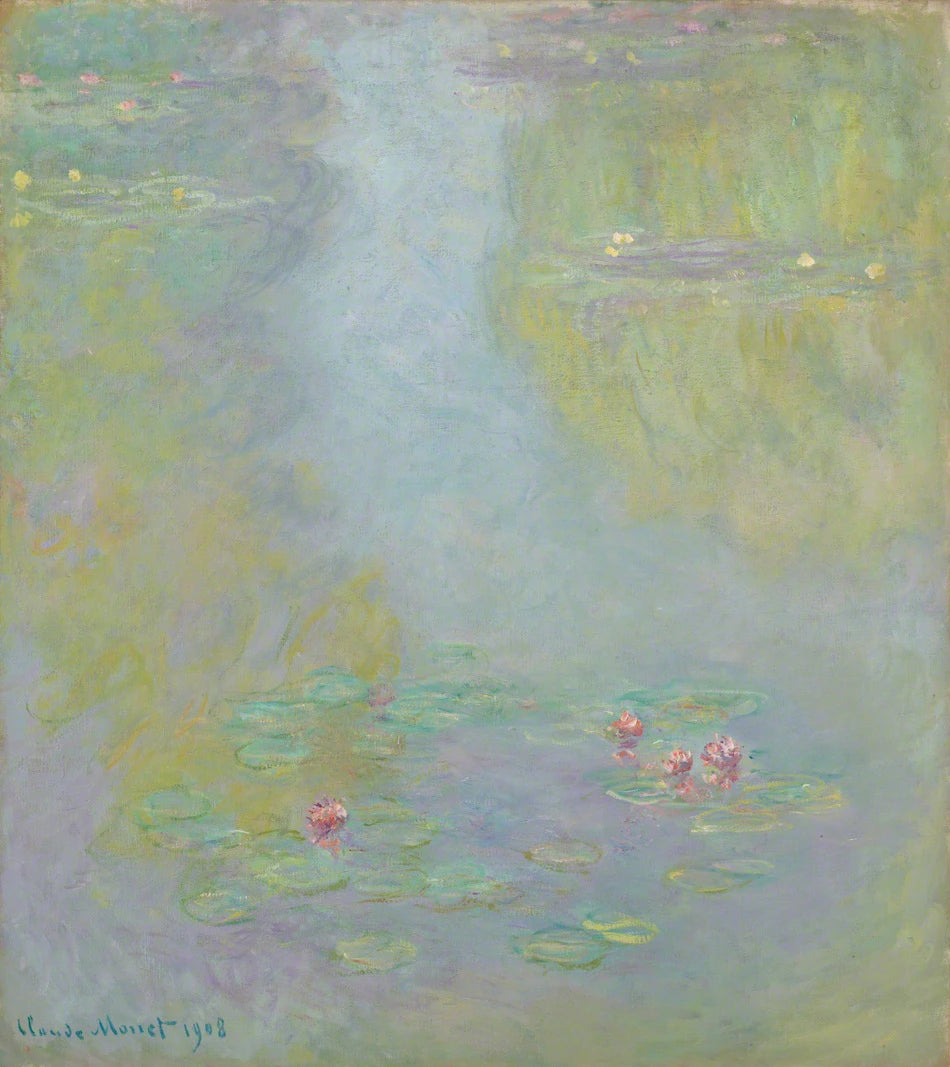 ดอกบัว พิพิธภัณฑ์ศิลปะโตเกียวฟูจิ W1731 - Claude Monet