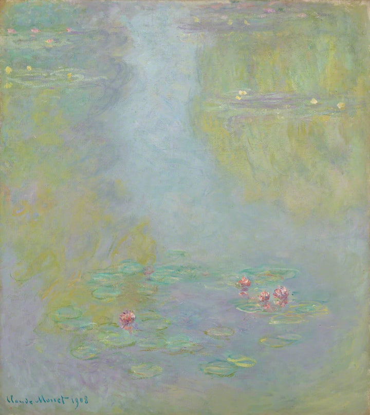 ดอกบัว พิพิธภัณฑ์ศิลปะโตเกียวฟูจิ W1731 - Claude Monet