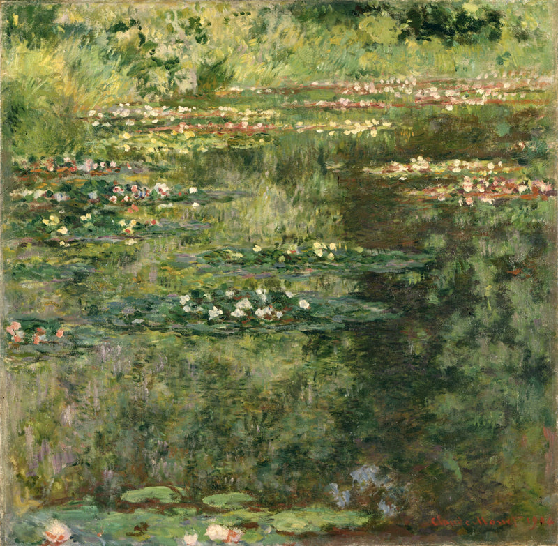 ดอกบัว - Claude Monet