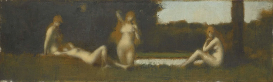 Nymphes à la sortie du bain - Jean-Jacques Henner
