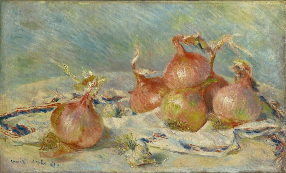 Oignons - Pierre-Auguste Renoir image 1 reproduction d’œuvre d’art à l’huile