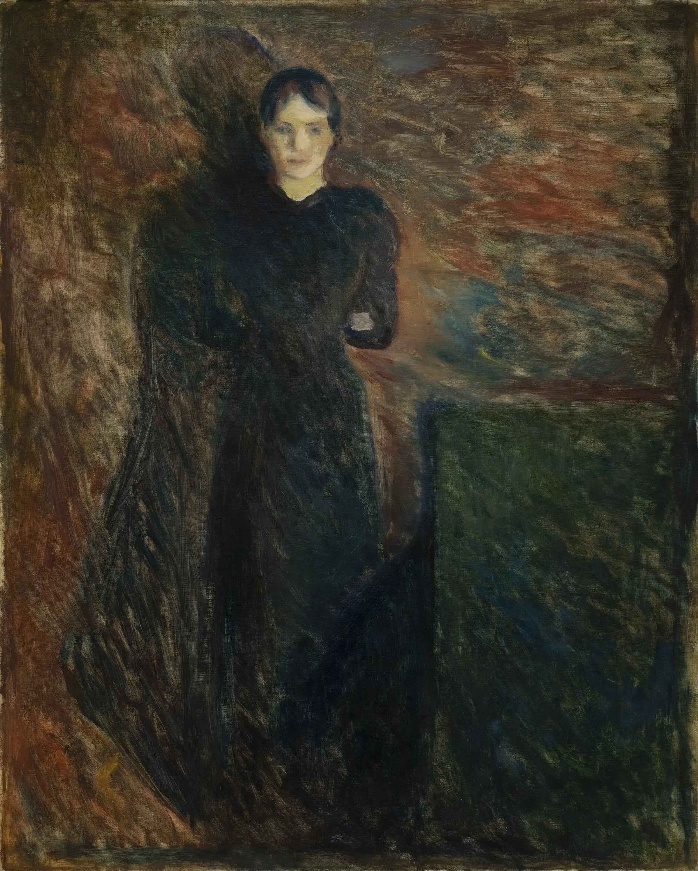 Olga Buhre - Edvard Munch image 1 reproduction artisanale de tableau